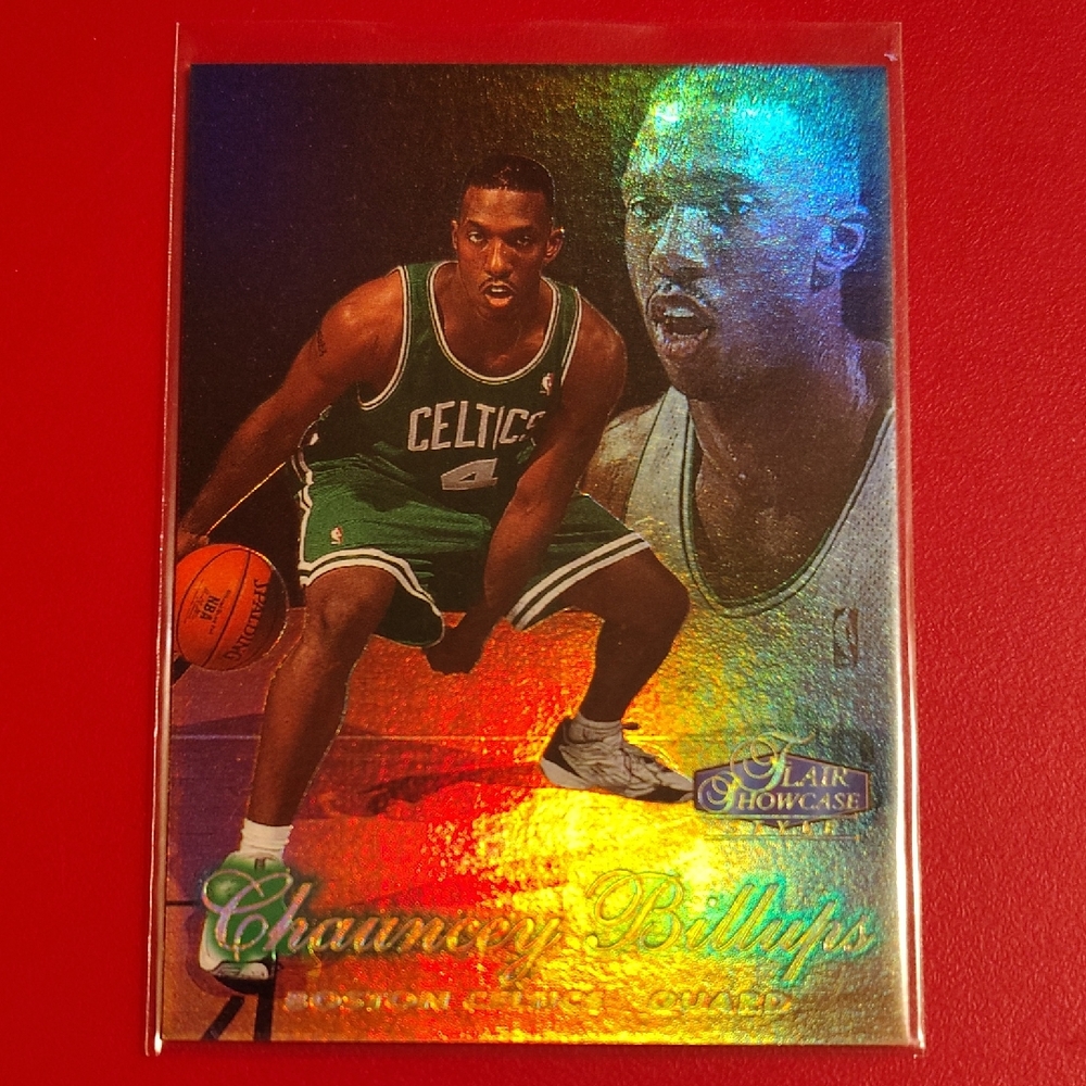 CHAUNCEY BILLUPS RC 1997-98 Flair Showcase Sec 2 Row 2 Seat 20 Boston Celtics